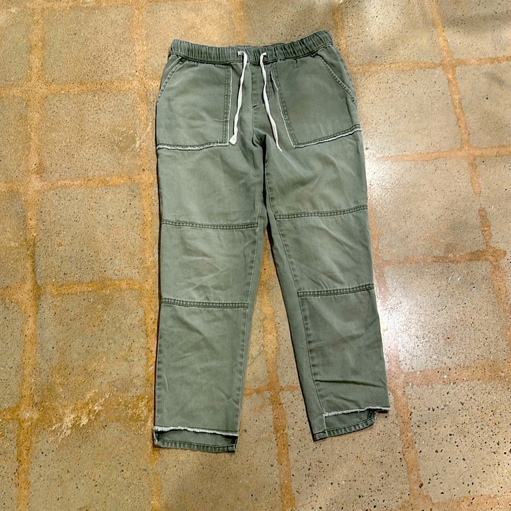 Zara cotton drawstring trouser
